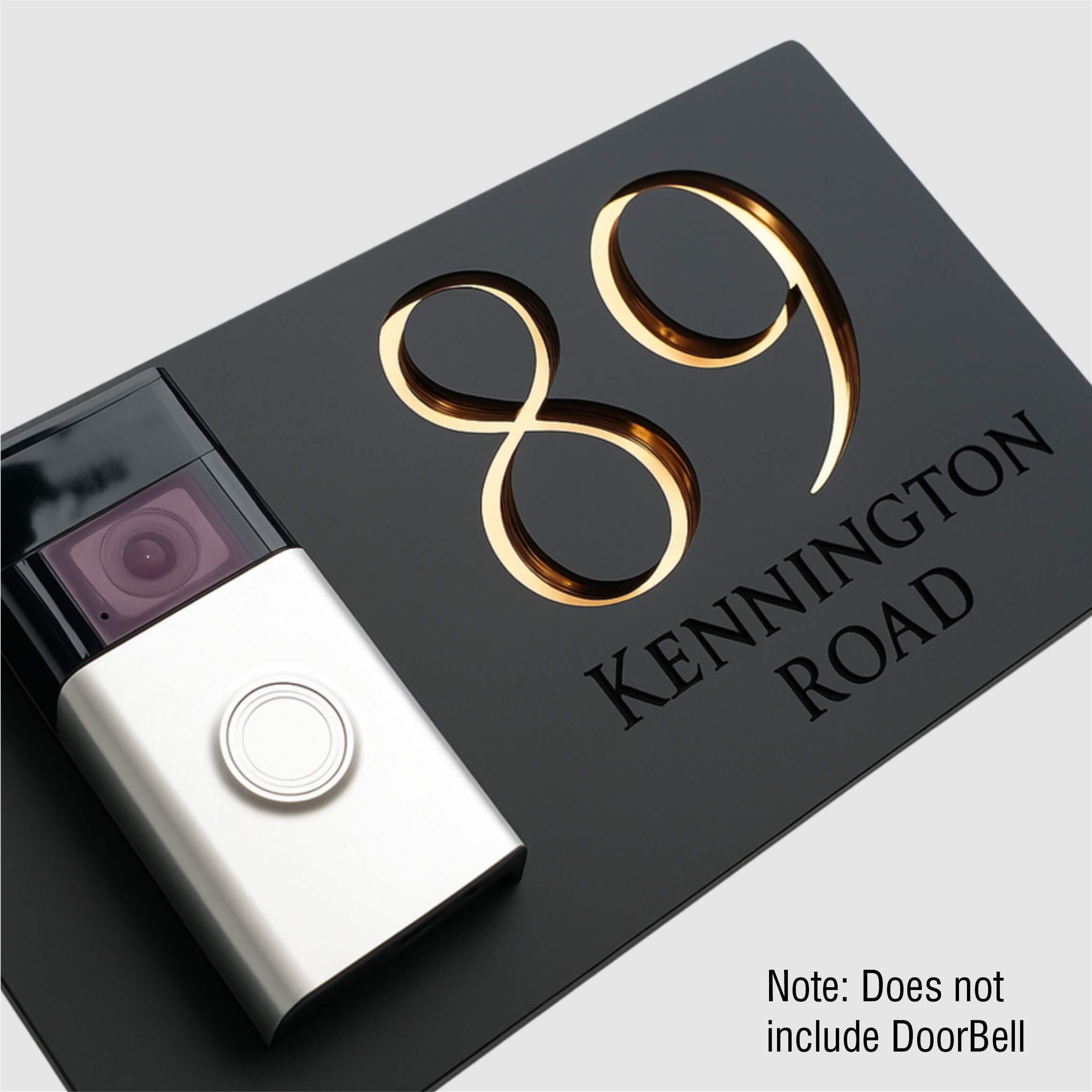 Video Doorbell Plaque