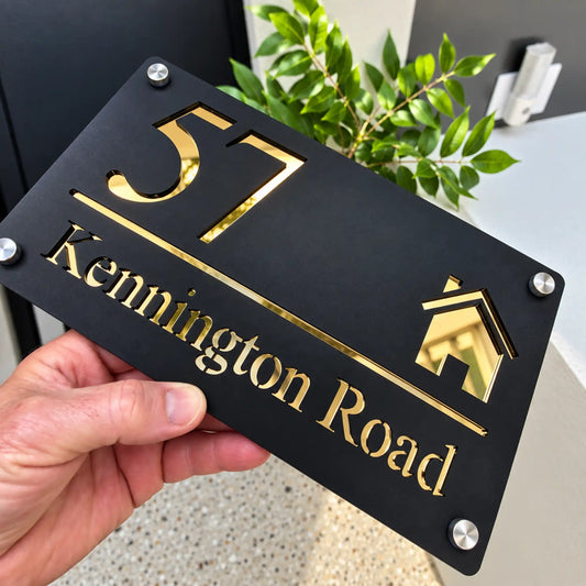 Premium Laser Cut Home Plaque
