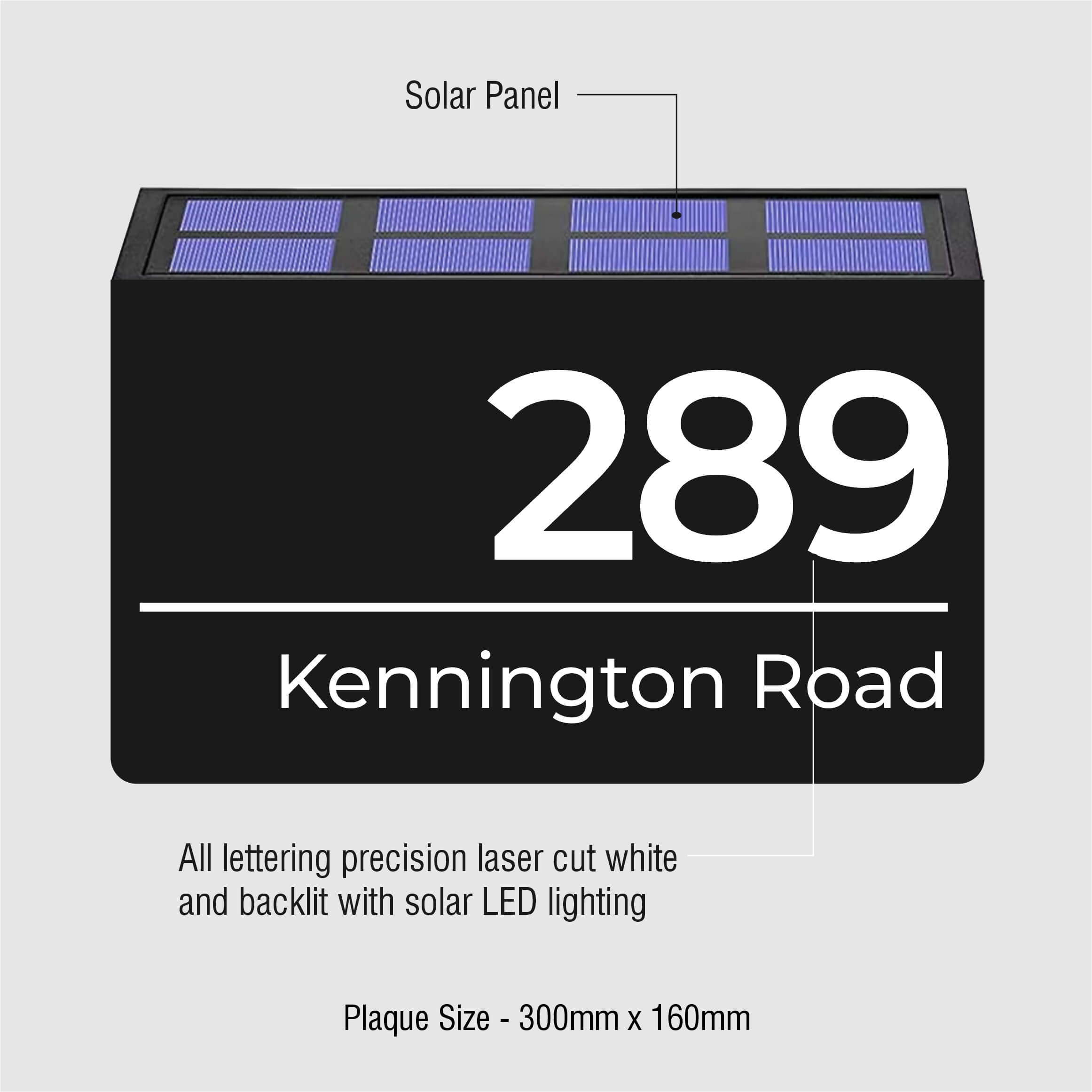 Custom Solar House Signs – Made in Australia | SolaSpot