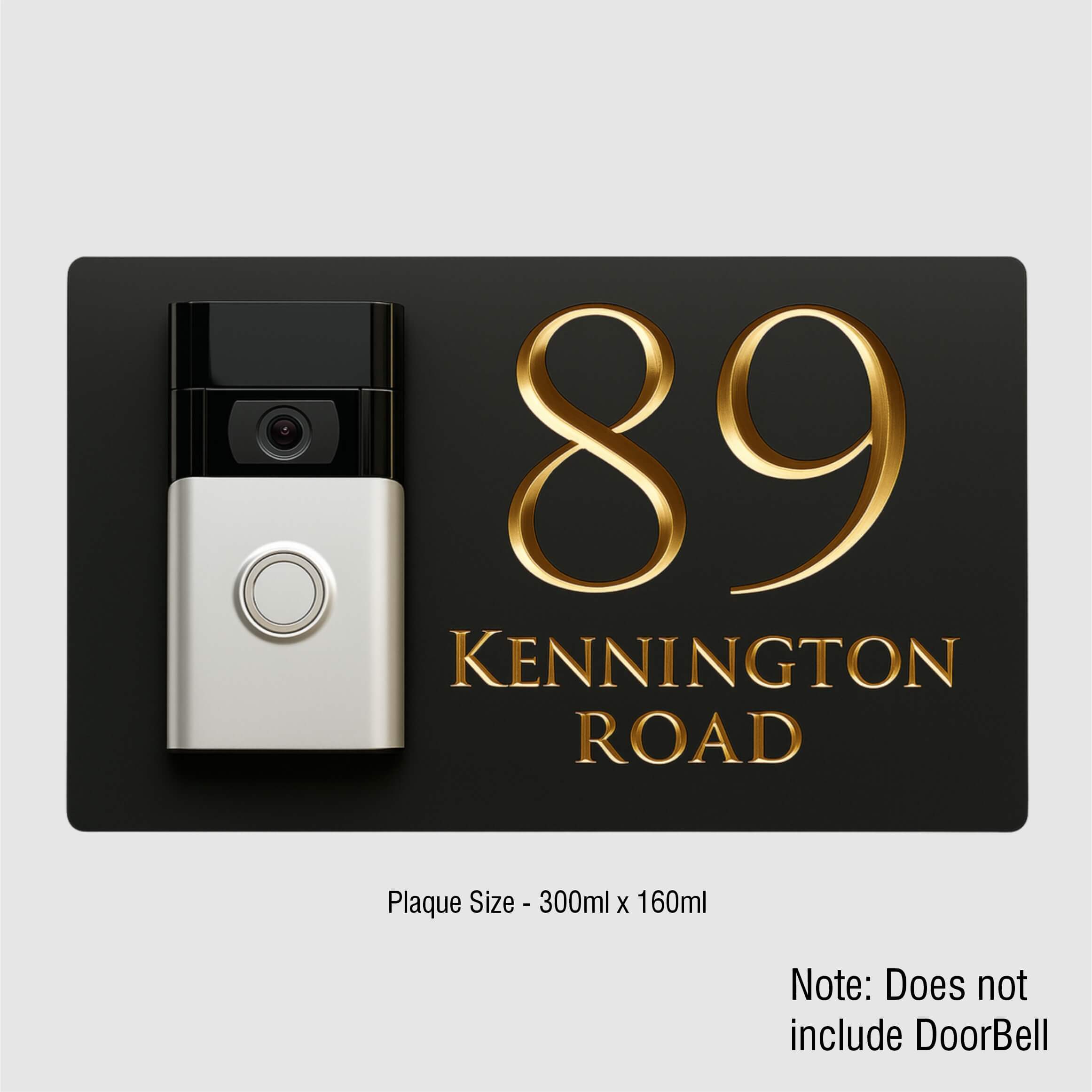Video Doorbell Plaque