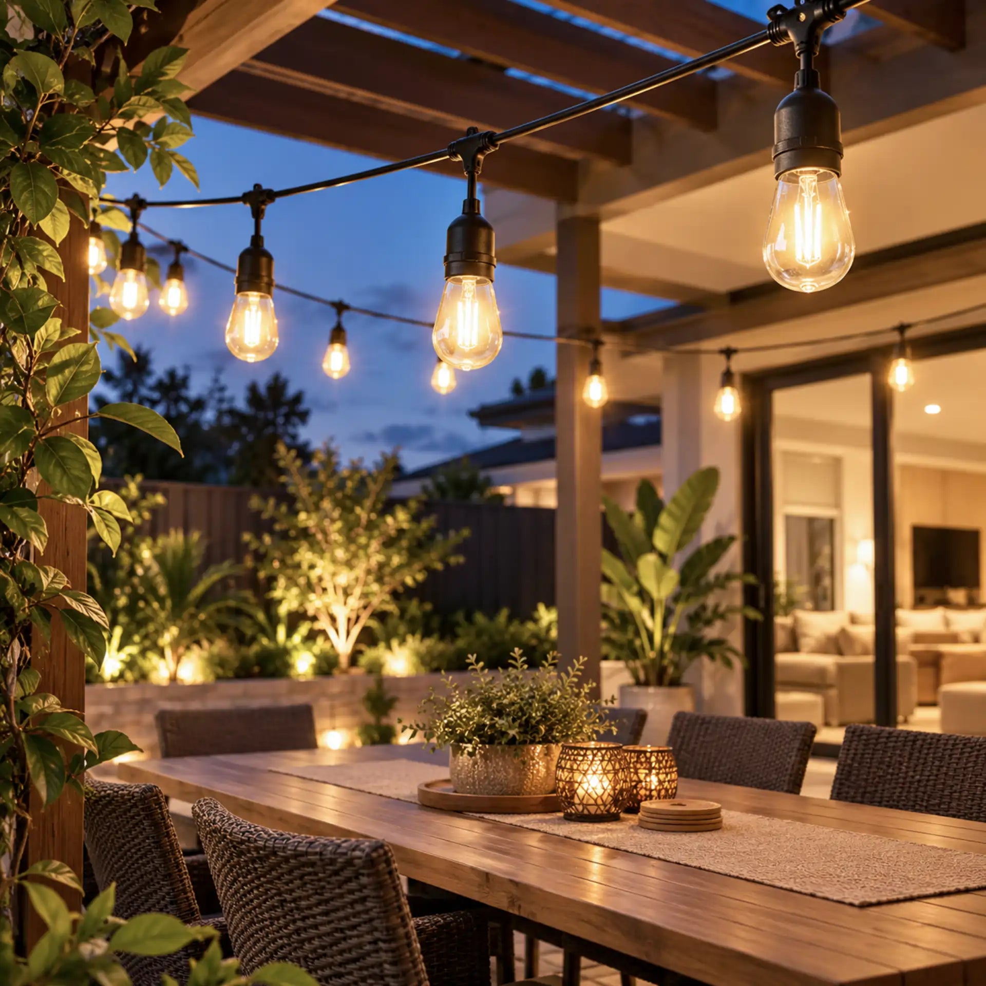 Solar Festoon Lights