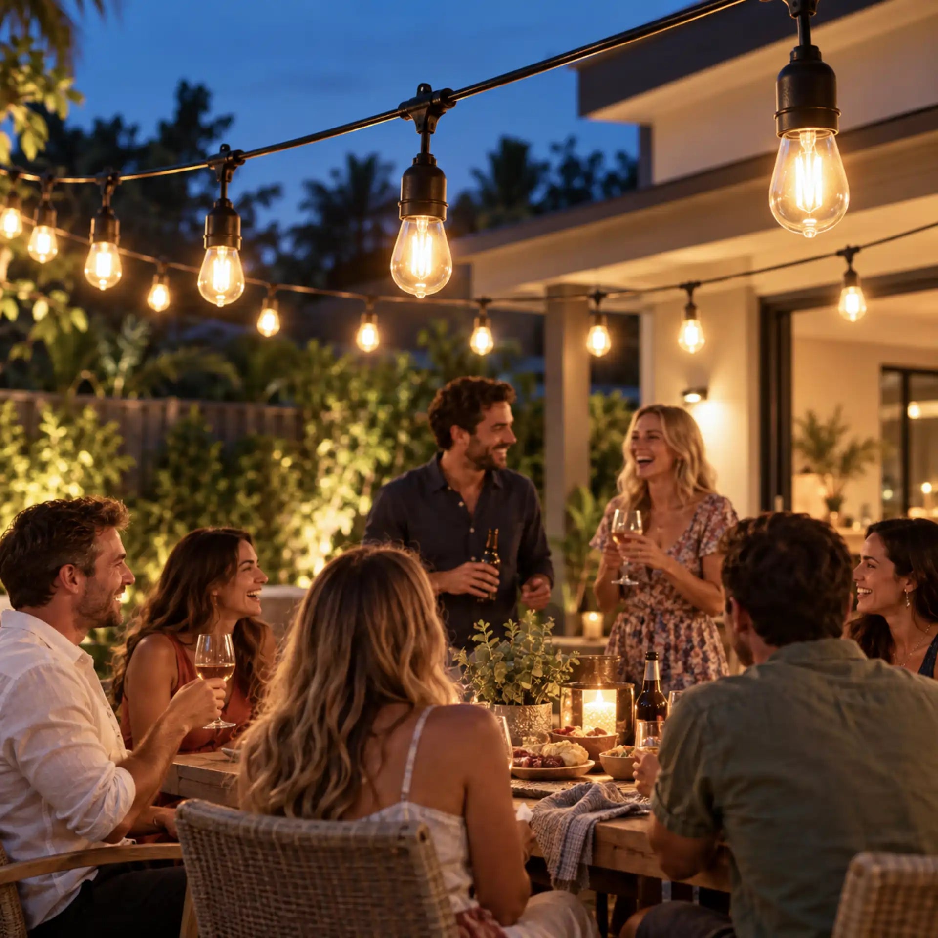 Solar Festoon Lights