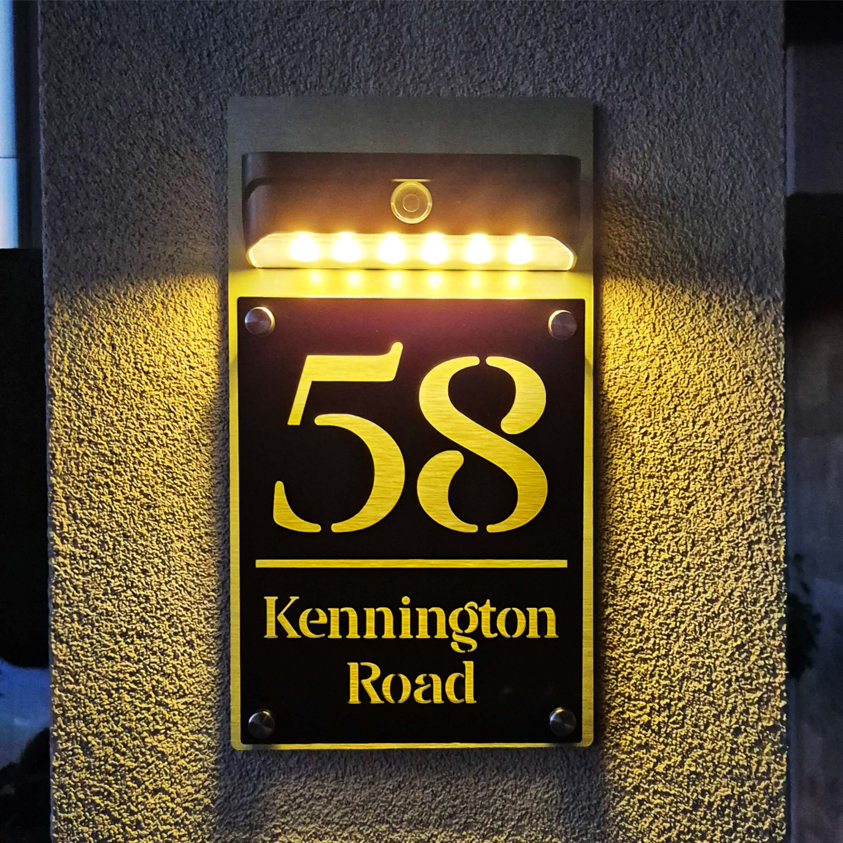 Premium Solar Home Plaque