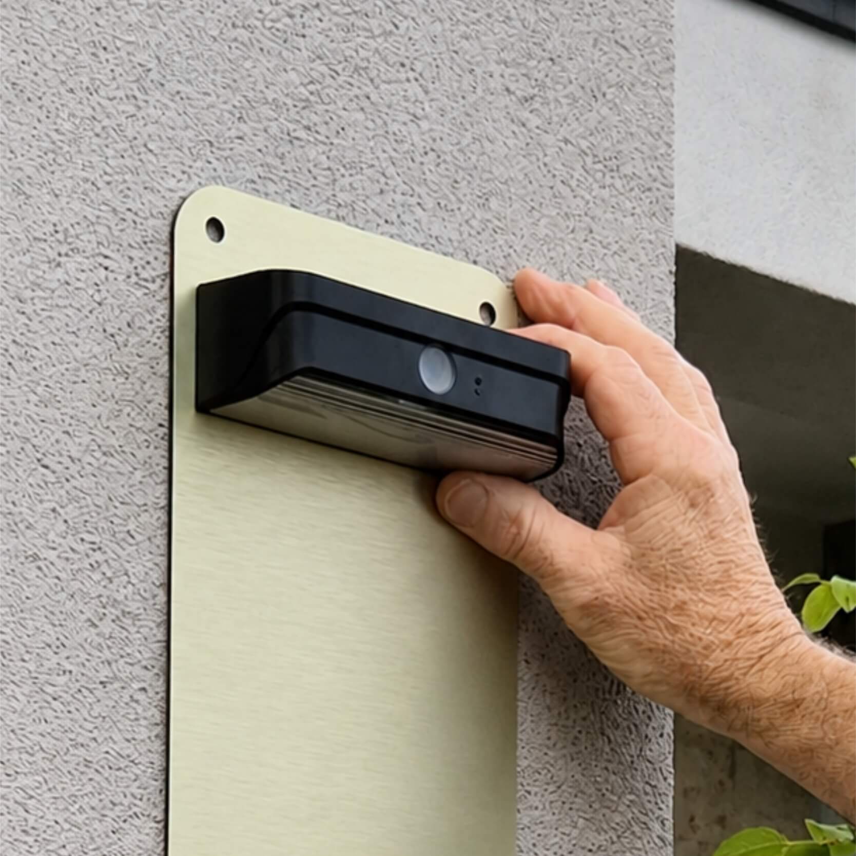 Home Plaque Replacement Solar Light