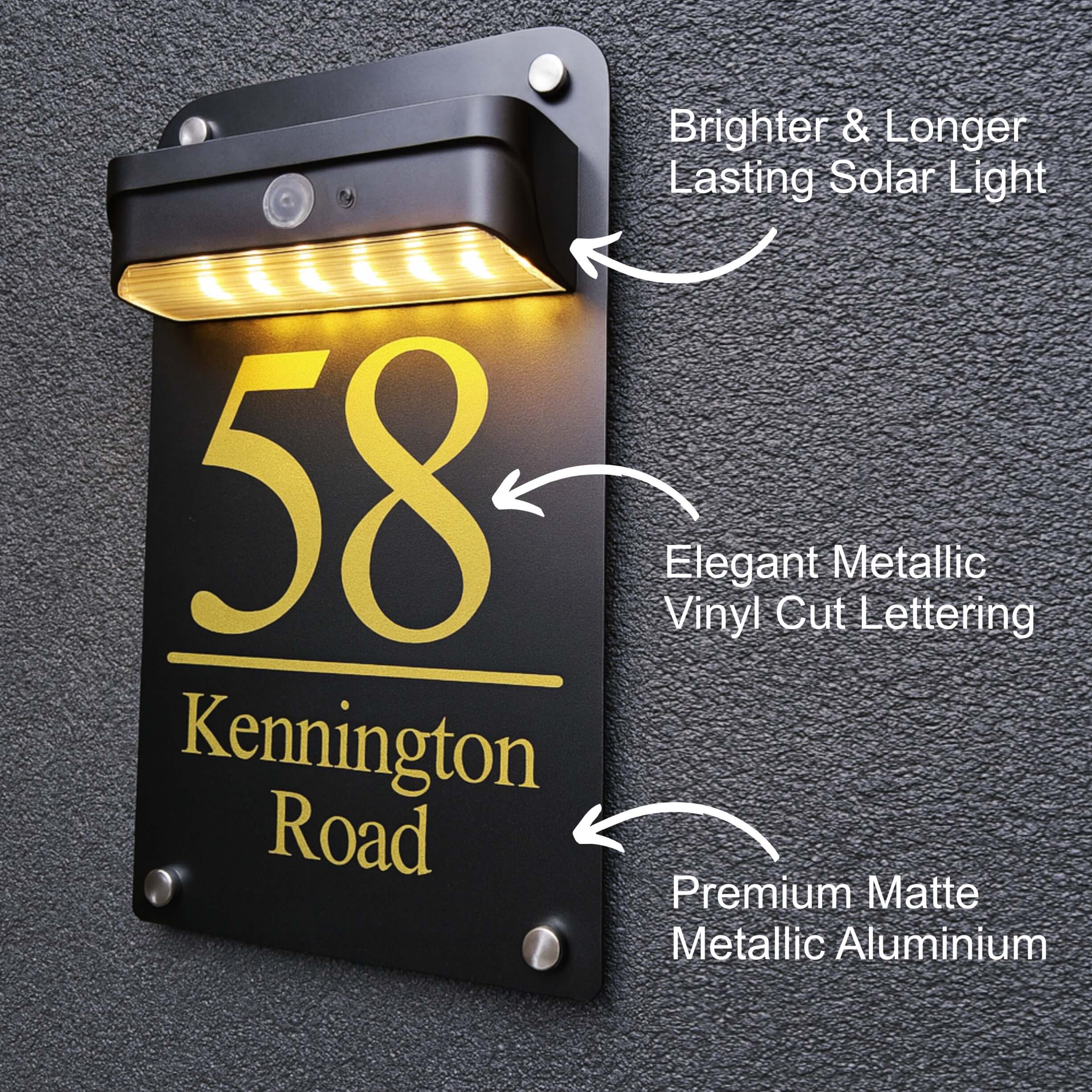 Limited Edition Solar House Plaque