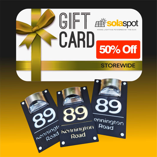 Storewide 50% Gift Card