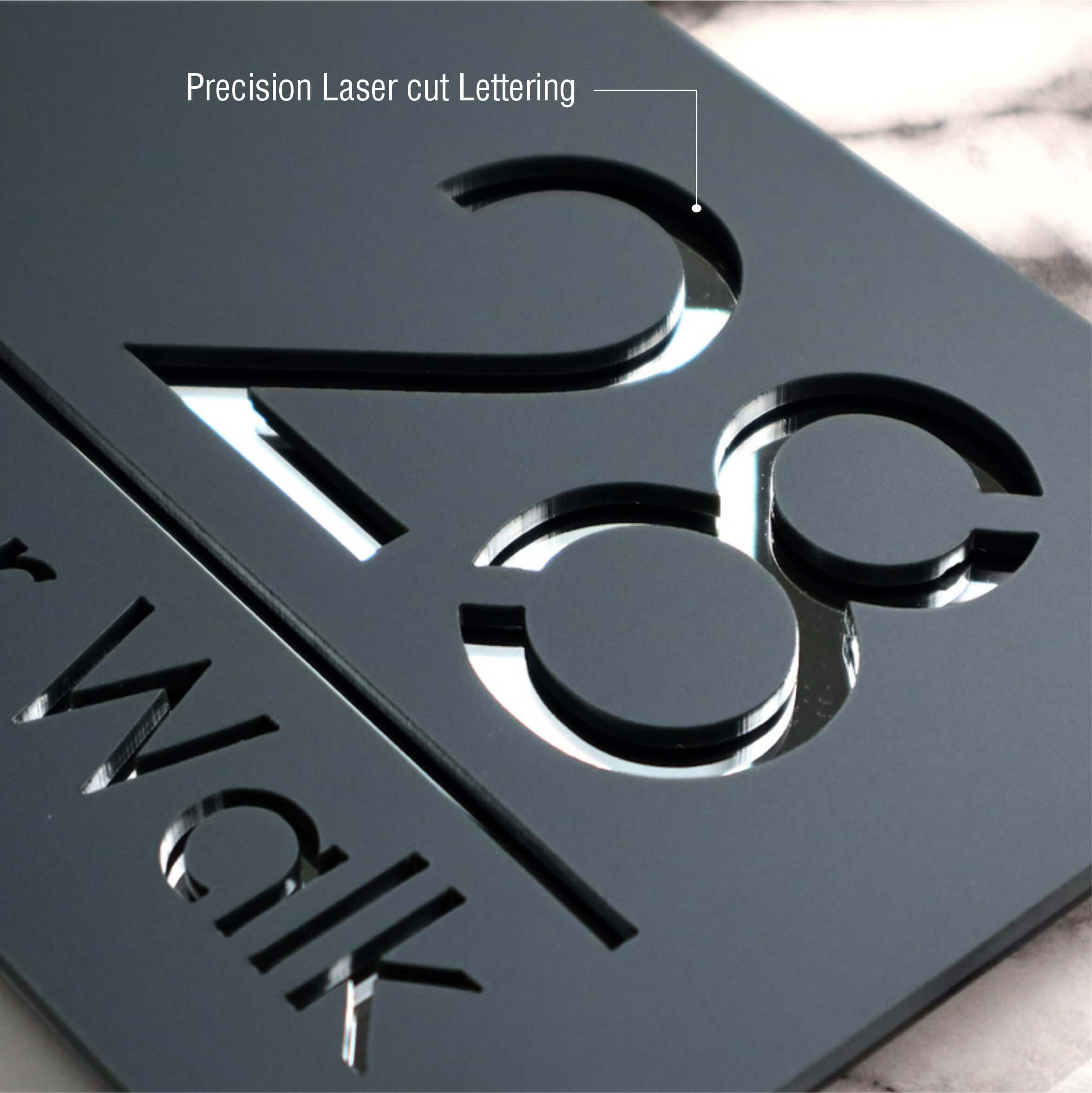 Lasercut Wall Plaque